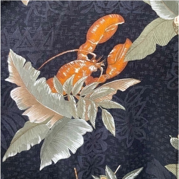 Croft&Barrow Casual Vacation Cocktail Short Sleeve Shirt XL - Picture 7 of 7